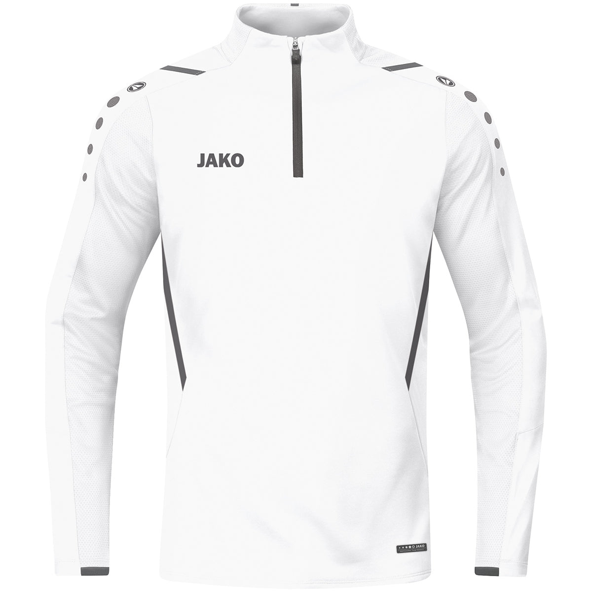 JAKO Ziptop Challenge – Weiß (vorne)