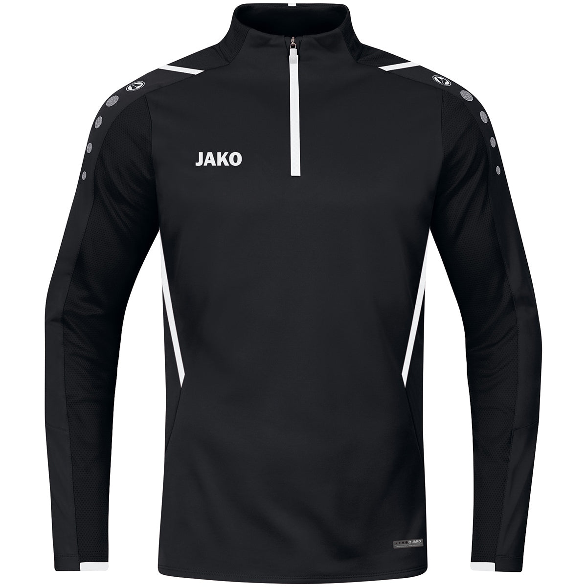 JAKO Ziptop Challenge – Schwarz (802) (vorne)
