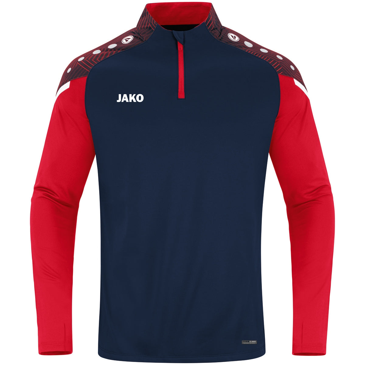 JAKO Ziptop Performance – Blau (909) (vorne)