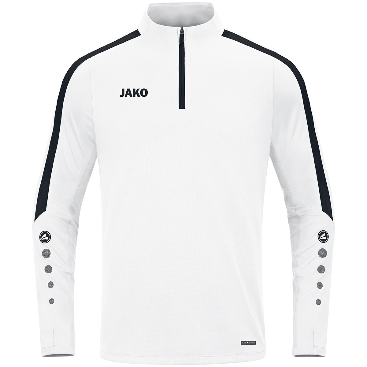 JAKO Ziptop Power – Weiß (000) (vorne)