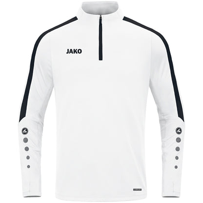 JAKO Ziptop Power – Weiß (000) (vorne)