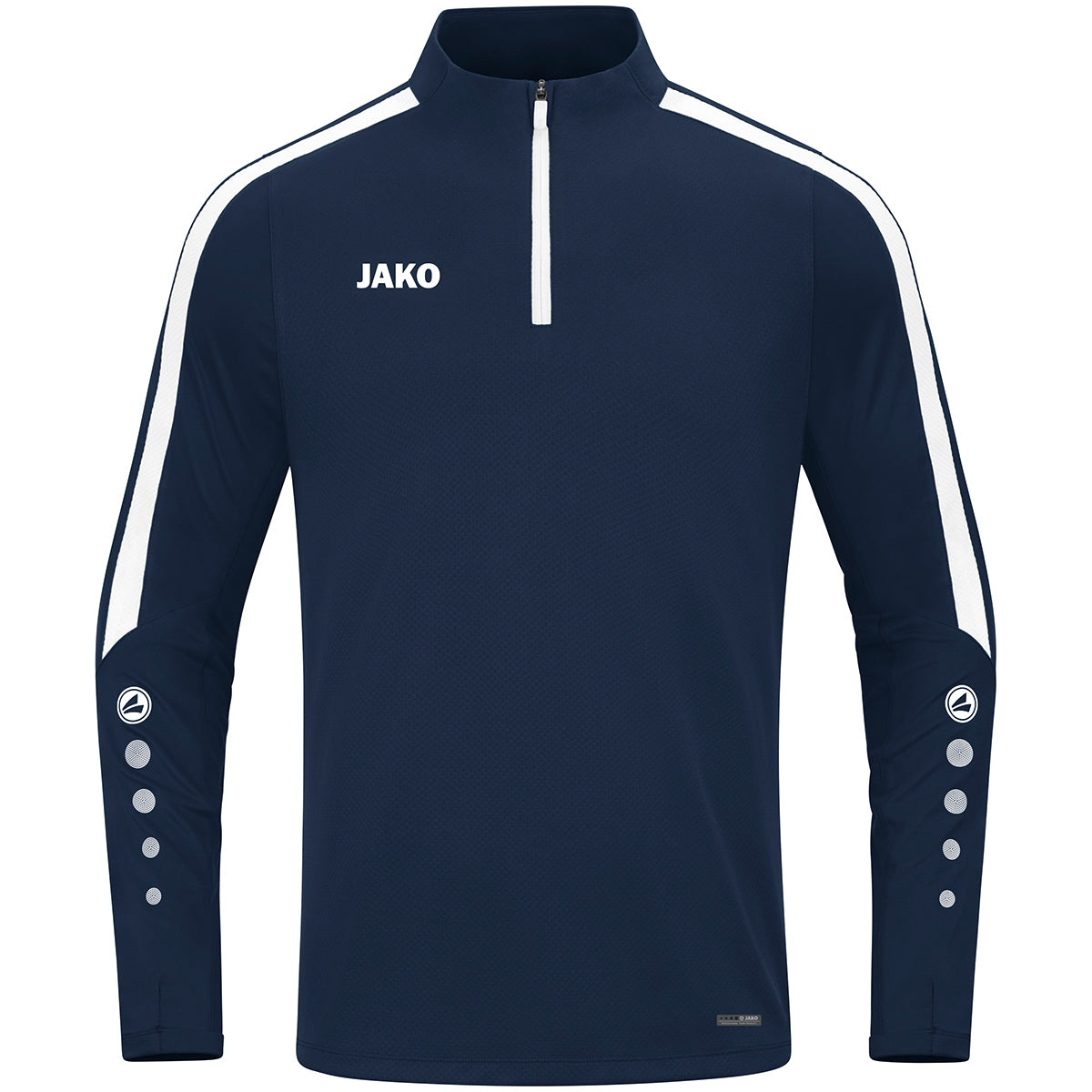 JAKO Ziptop Power – Blau (900) (vorne)