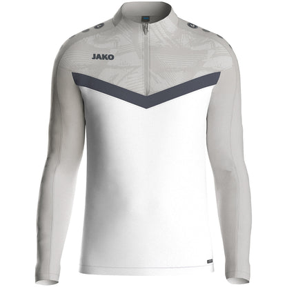 JAKO Ziptop Iconic – Weiß (vorne)