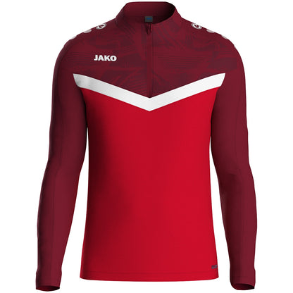 JAKO Ziptop Iconic – Rot (vorne)