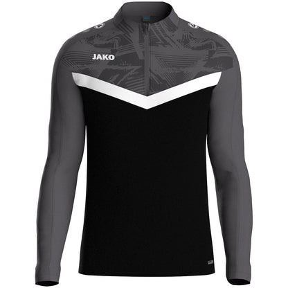 JAKO Ziptop Iconic – Schwarz (801) (vorne)