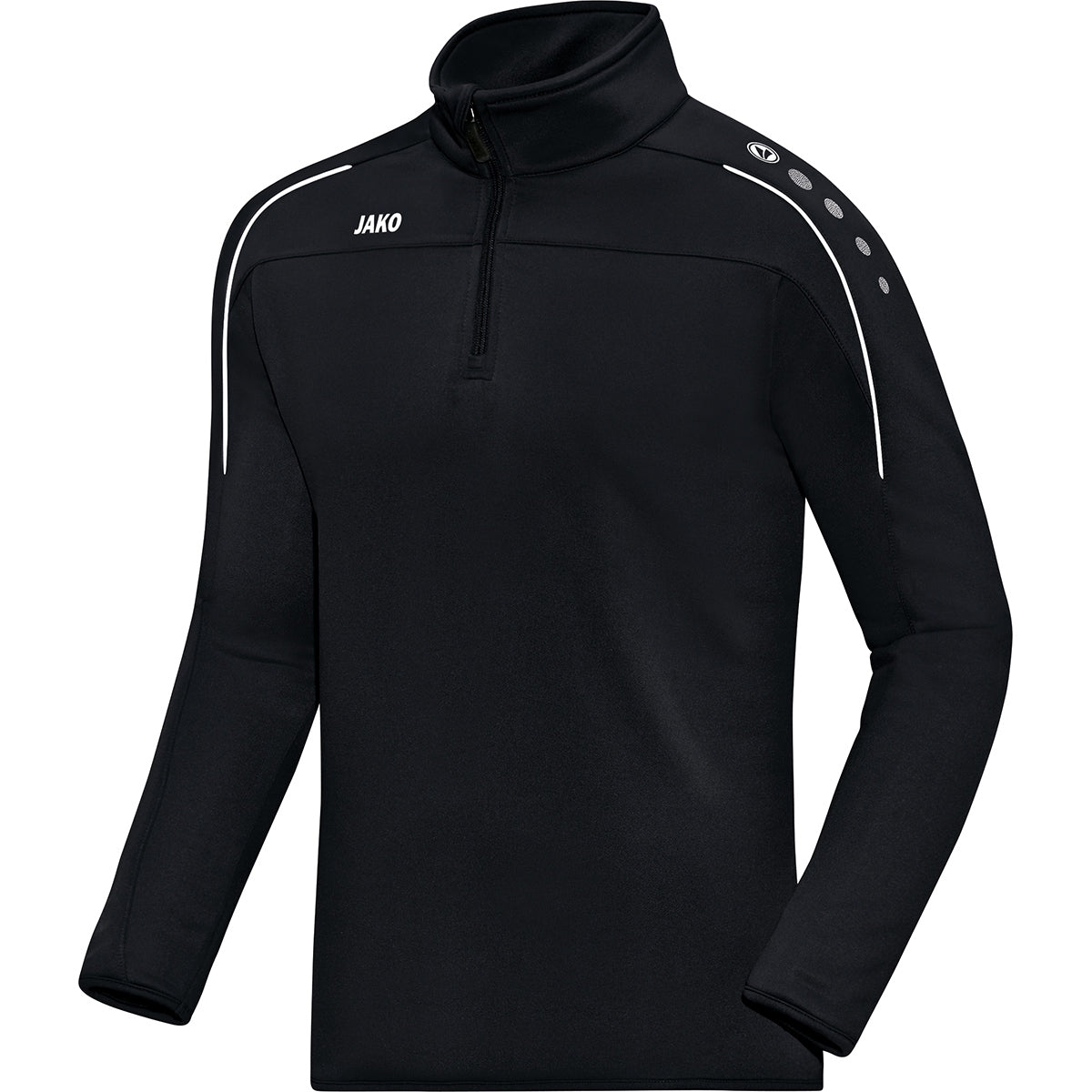 JAKO Ziptop Classico – Schwarz (vorne)