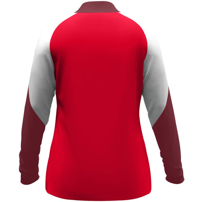 JAKO Ziptop Dynamic Damen – Rot (hinten)