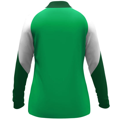 JAKO Ziptop Dynamic Damen – Grün (hinten)