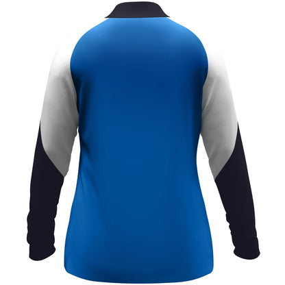 JAKO Ziptop Dynamic Damen – Blau (405) (hinten)