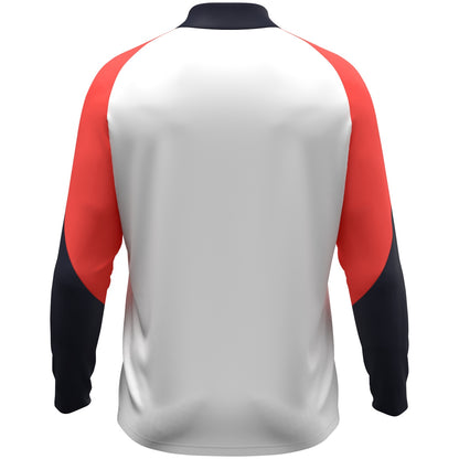 JAKO Ziptop Dynamic – Weiß (hinten)
