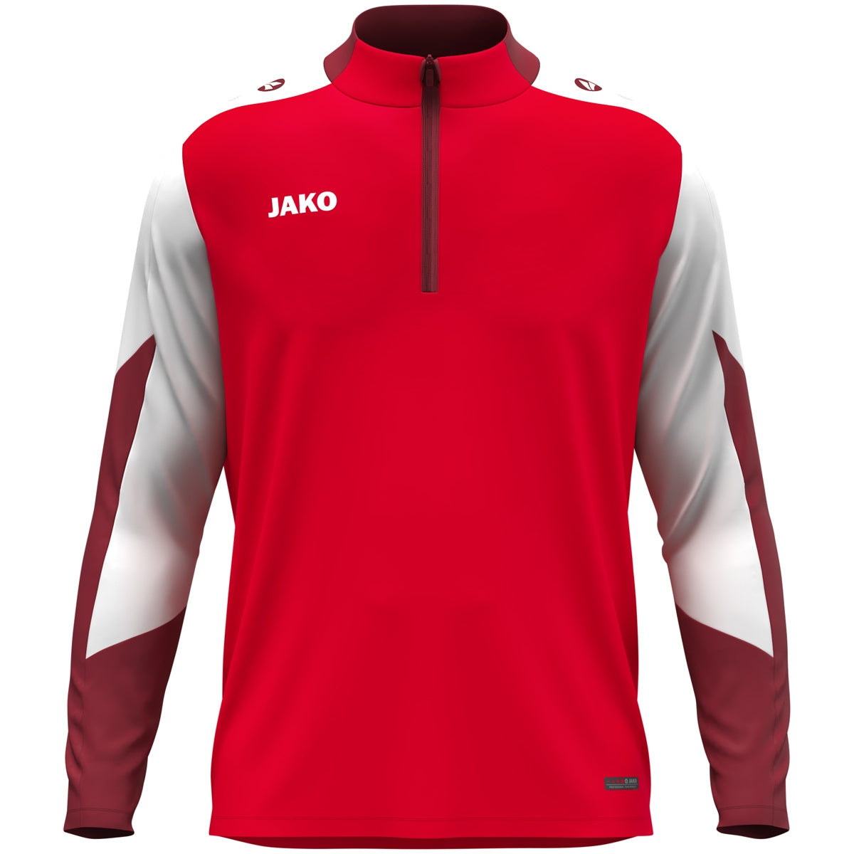 JAKO Ziptop Dynamic – Rot (vorne)