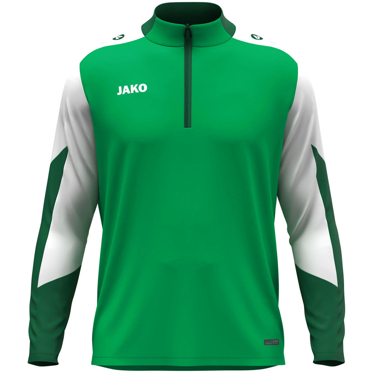 JAKO Ziptop Dynamic – Grün (vorne)
