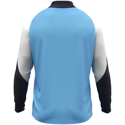 JAKO Ziptop Dynamic – Blau (431) (hinten)