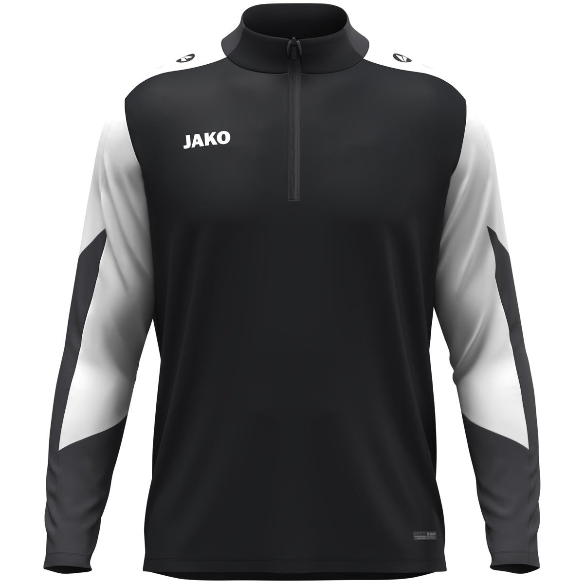 JAKO Ziptop Dynamic – Schwarz (vorne)