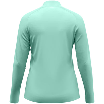 JAKO Ziptop Light Flow Damen – Grün (hinten)