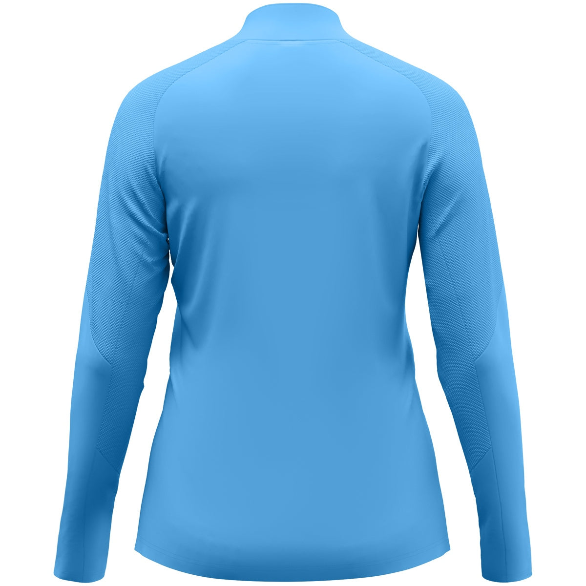 JAKO Ziptop Light Flow Damen – Blau (430) (hinten)