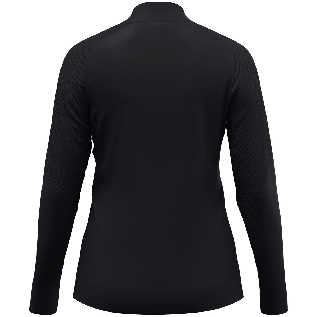 JAKO Ziptop Light Flow Damen – Schwarz (hinten)