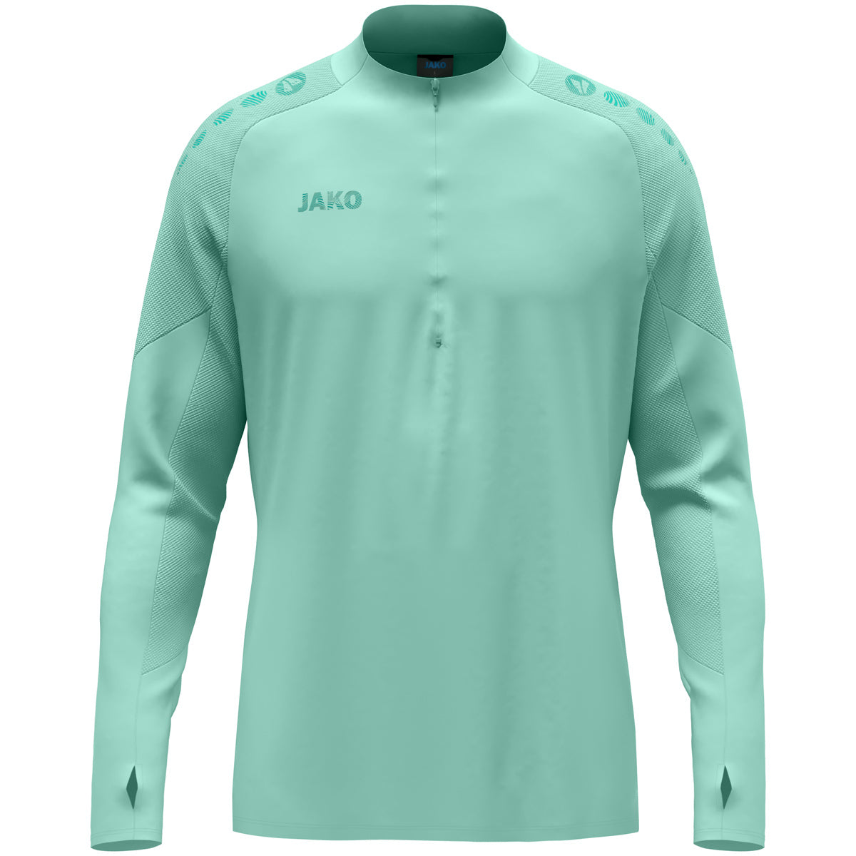 JAKO Ziptop Light Flow – Grün (vorne)