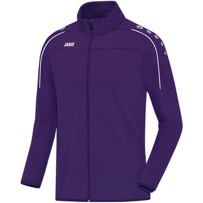 JAKO Trainingsjacke Classico – Lila (vorne)