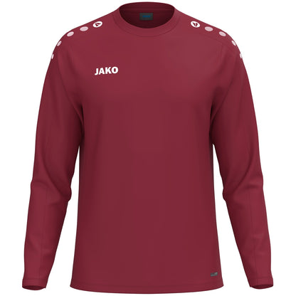 JAKO Sweat One – Rot (155) (vorne)