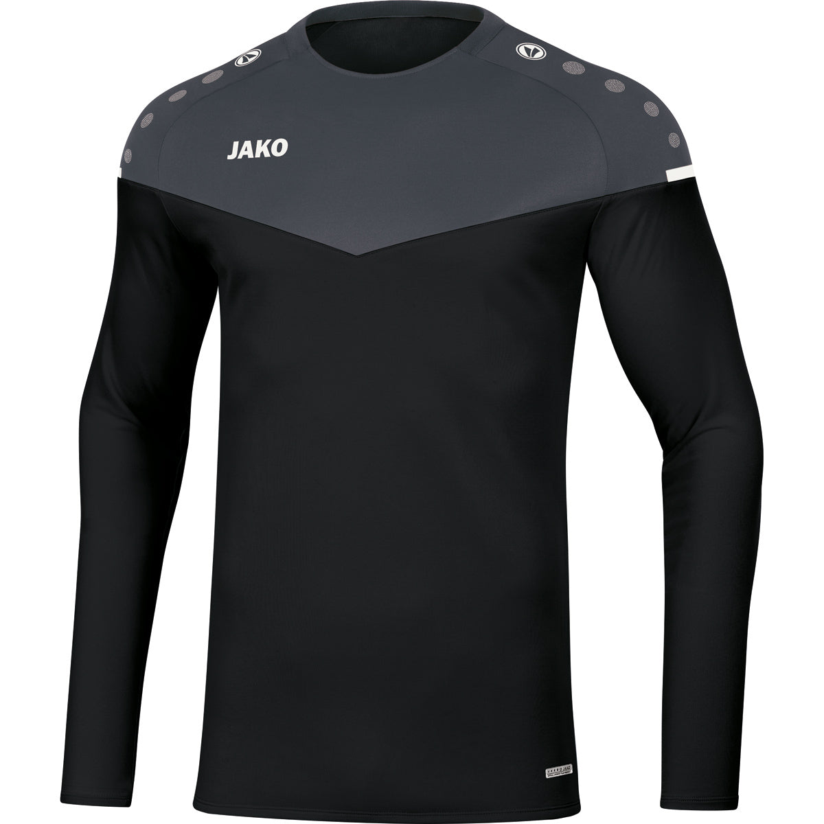 JAKO Sweat Champ 2.0 – Schwarz (vorne)