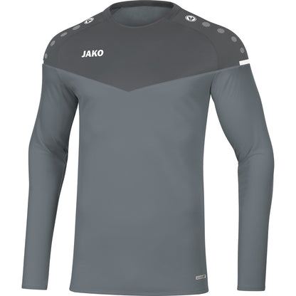 JAKO Sweat Champ 2.0 – Grau (vorne)