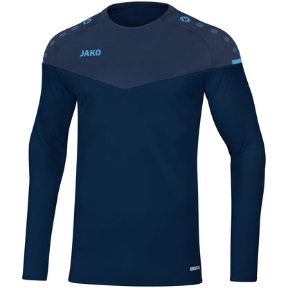 JAKO Sweat Champ 2.0 – Blau (95) (vorne)