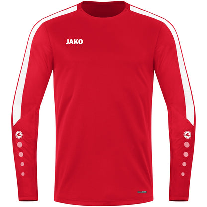 JAKO Sweat Power – Rot (vorne)