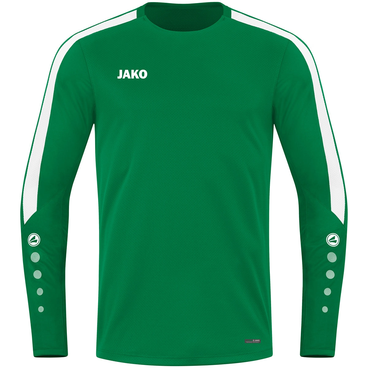 JAKO Sweat Power – Grün (vorne)