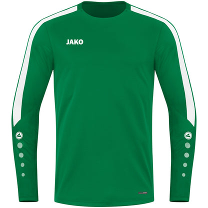 JAKO Sweat Power – Grün (vorne)