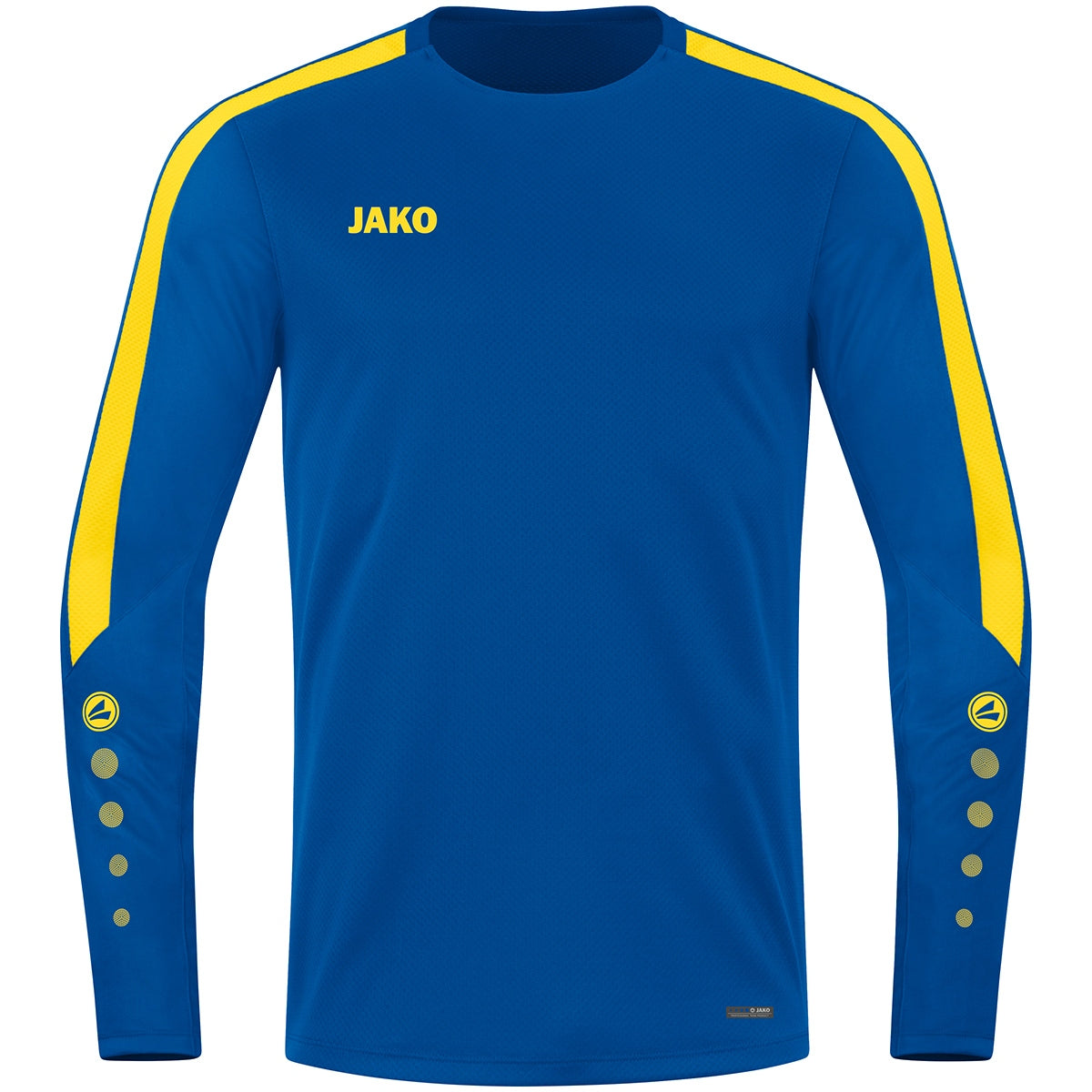 JAKO Sweat Power – Blau (404) (vorne)