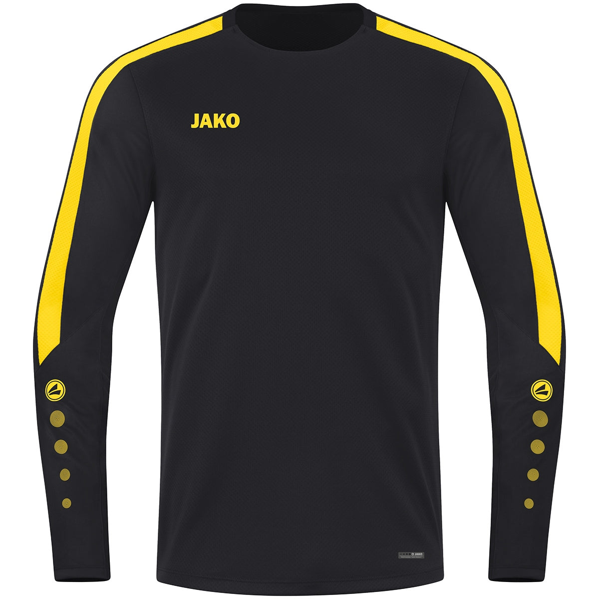 JAKO Sweat Power – Schwarz (803) (vorne)