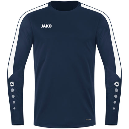 JAKO Sweat Power – Blau (900) (vorne)