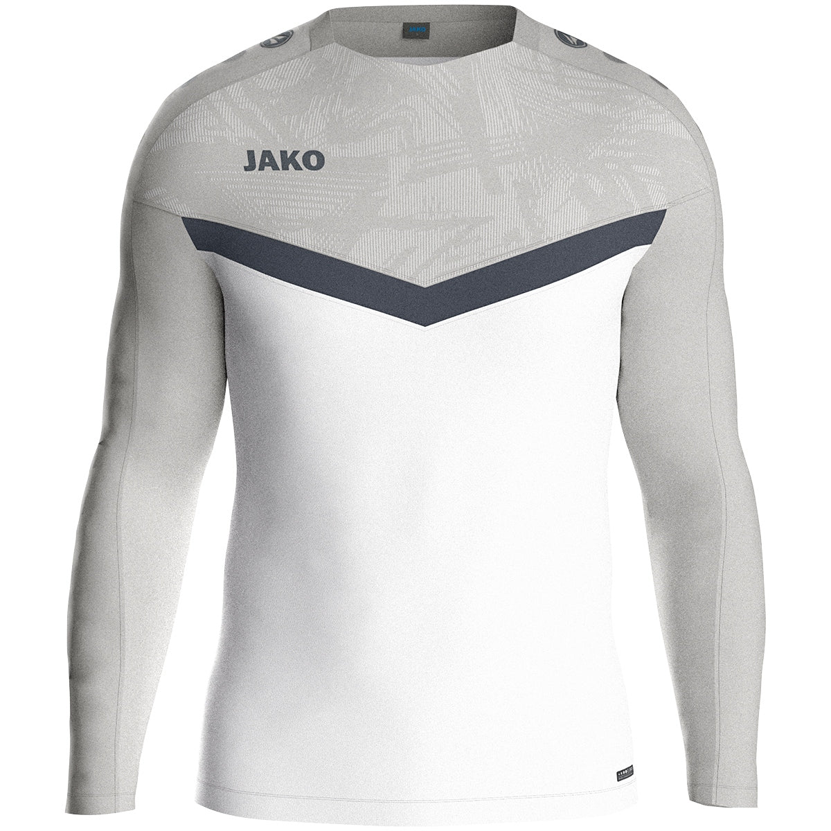 JAKO Sweat Iconic – Weiß (vorne)