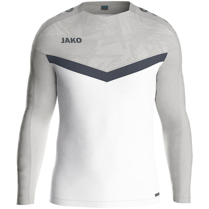 JAKO Sweat Iconic – Weiß (vorne)