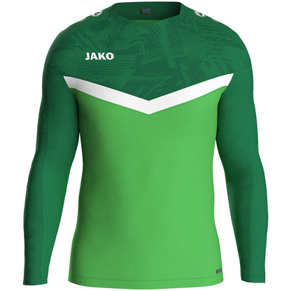 JAKO Sweat Iconic – Grün (vorne)