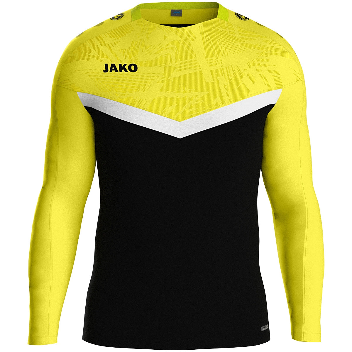 JAKO Sweat Iconic – Schwarz (808) (vorne)