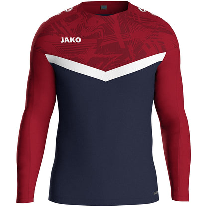 JAKO Sweat Iconic – Blau (901) (vorne)