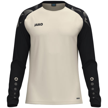 JAKO Longsleeve Sonic – Weiß (035) (vorne)