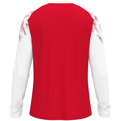 JAKO Longsleeve Sonic – Rot (hinten)