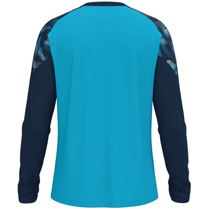 JAKO Longsleeve Sonic – Blau (276) (hinten)