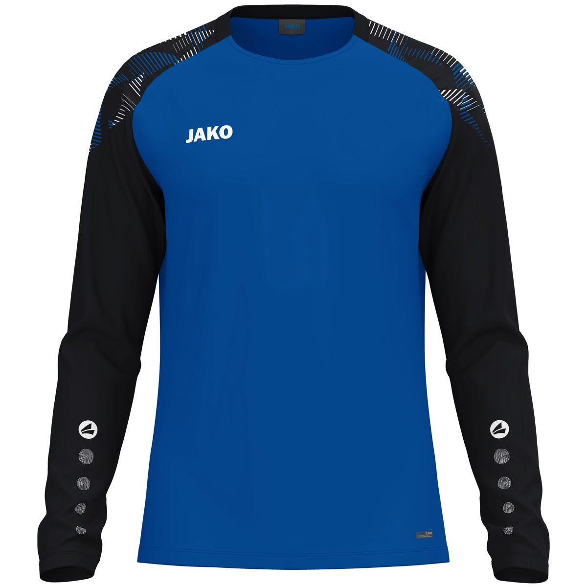 JAKO Longsleeve Sonic – Blau (408) (vorne)