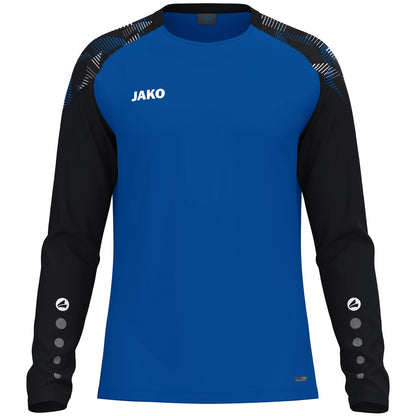 JAKO Longsleeve Sonic – Blau (408) (vorne)