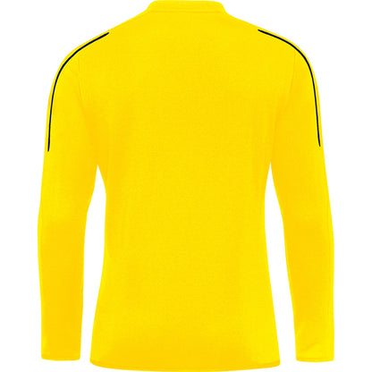 JAKO Sweat Classico – Gelb (hinten)