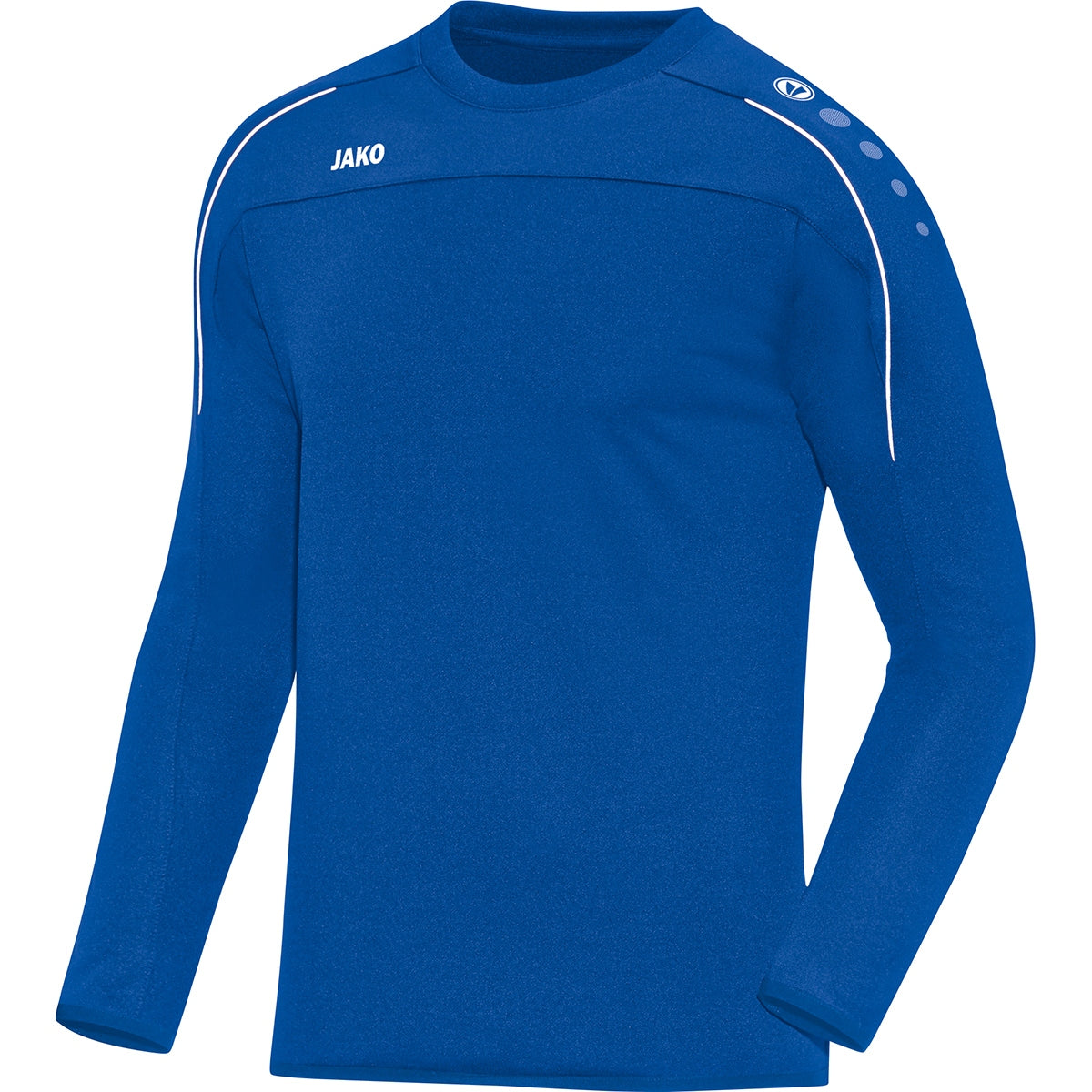 JAKO Sweat Classico – Blau (04) (vorne)