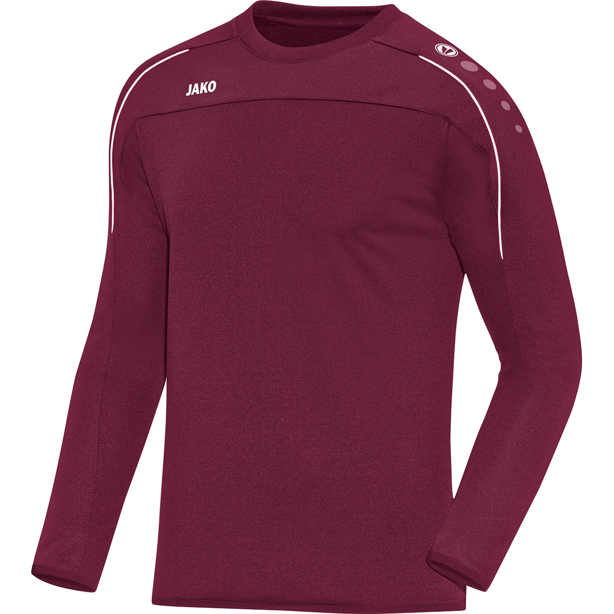 JAKO Sweat Classico – Rot (14) (vorne)