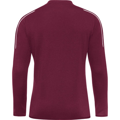 JAKO Sweat Classico – Rot (14) (hinten)