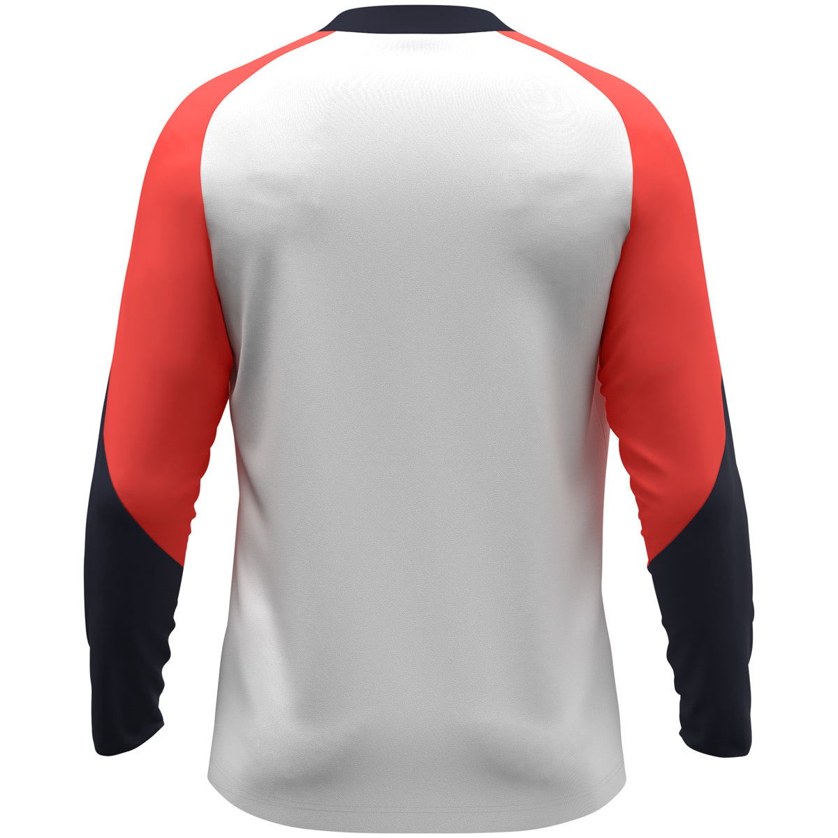 JAKO Longsleeve Dynamic – Weiß (hinten)