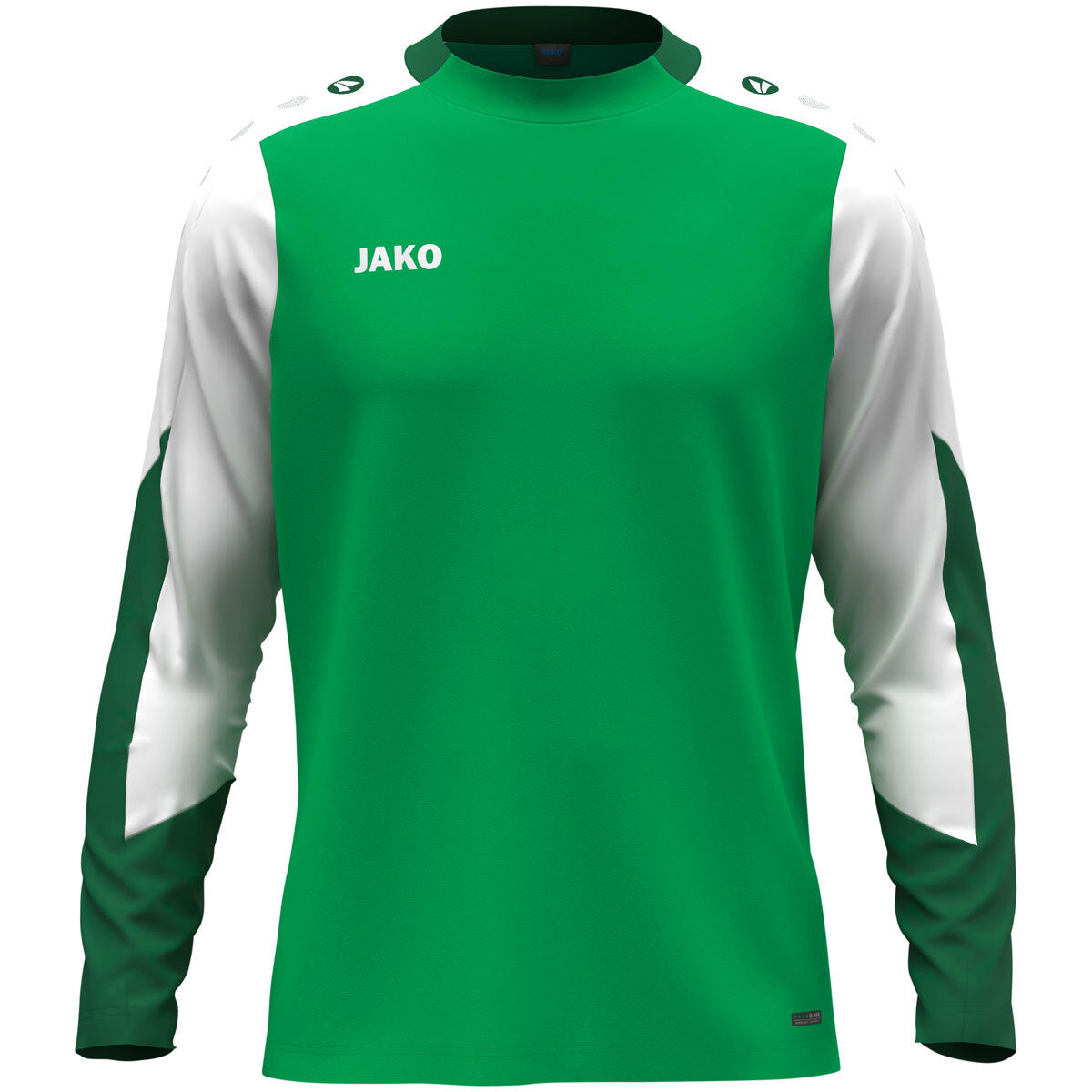 JAKO Longsleeve Dynamic – Grün (vorne)