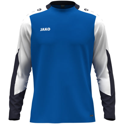 JAKO Longsleeve Dynamic – Blau (405) (vorne)